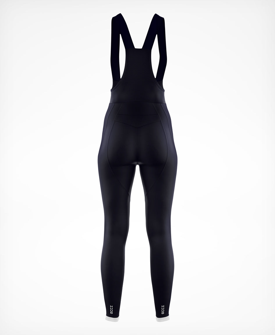 La Fleur Thermal Bib Tights Navy - Women's